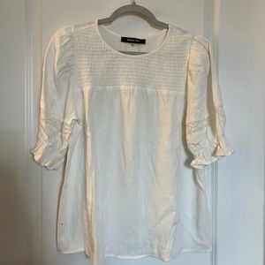 Sugar + Lips white blouse! Small stain as shown